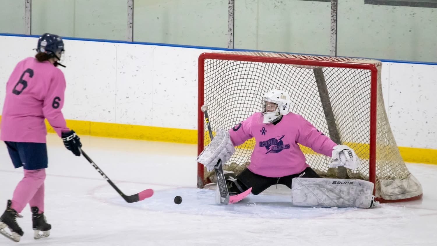 Badger Lightning Fall 3-2 to Brookfield Glacier on Late Third-Period Goal