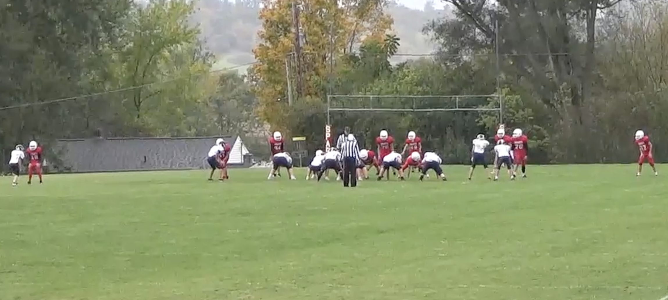 8th Grade T-Bird Football Triumphs in Rainy Football Contest against Sparta Spartans