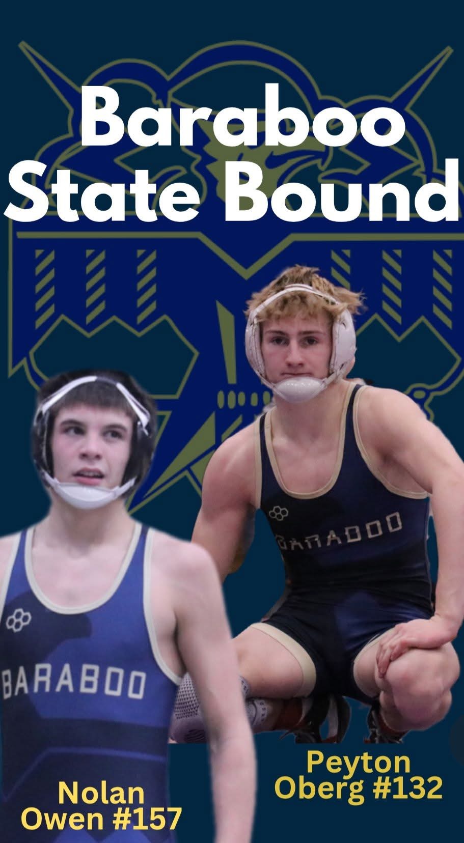 Thunderbird Wrestlers Shine at Sectionals: Oberg and Owen Set Sights on State Championships