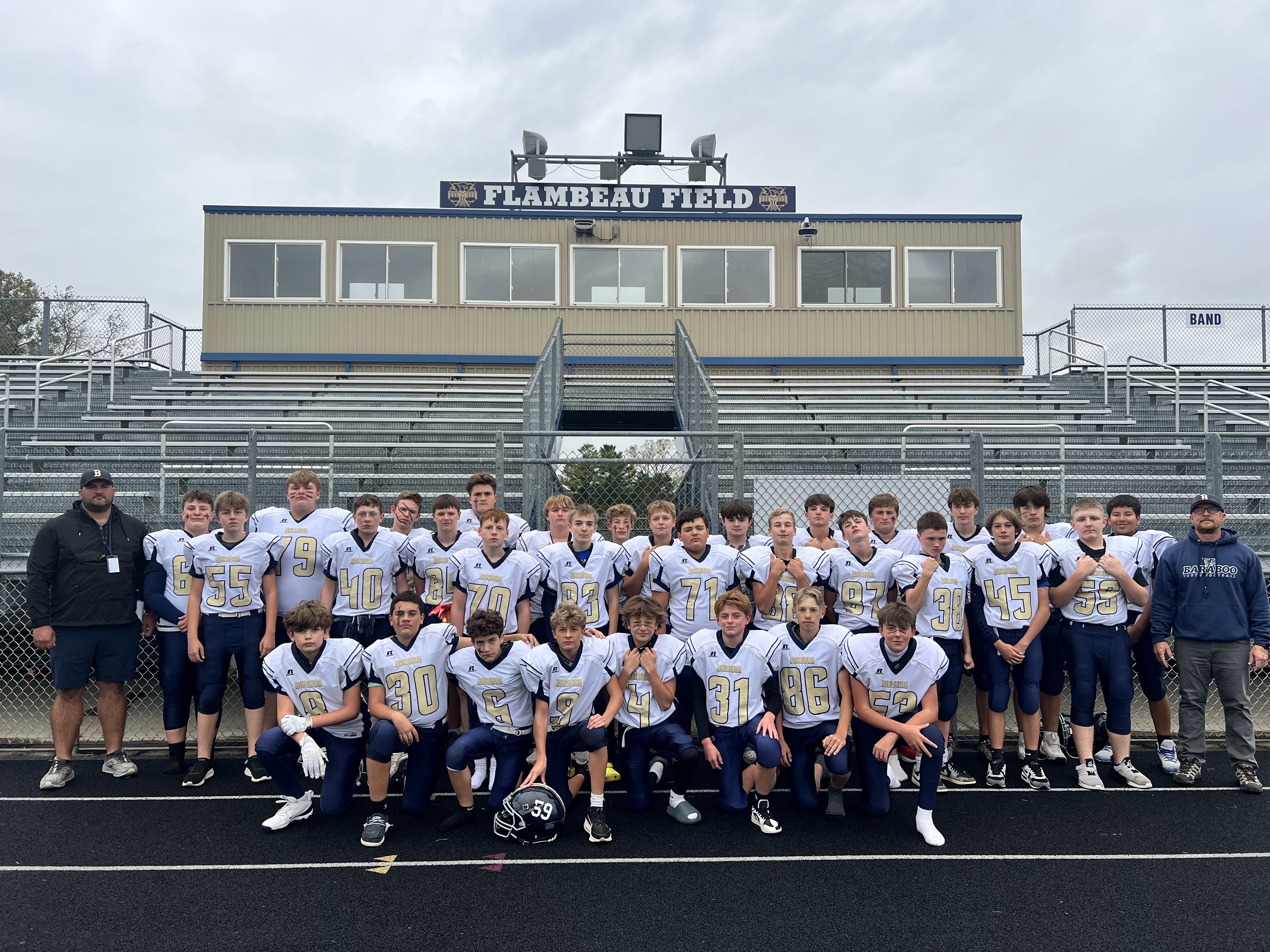 8th Grade Thunderbirds Clinch Shutout Victory Against La Crosse Logan in Season Finale