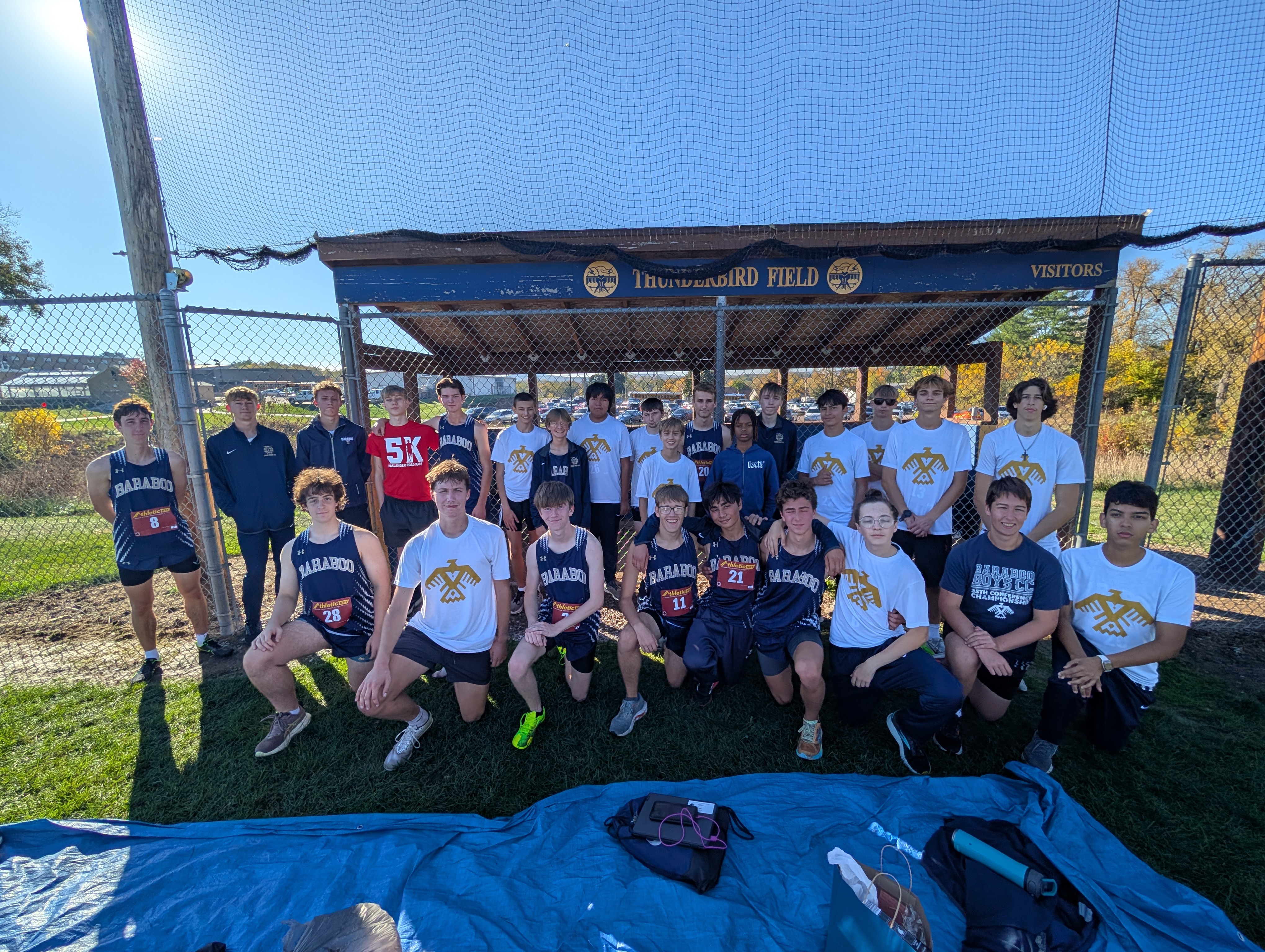 Baraboo Thunderbirds Show Tenacity in Cross Country Meet at Home